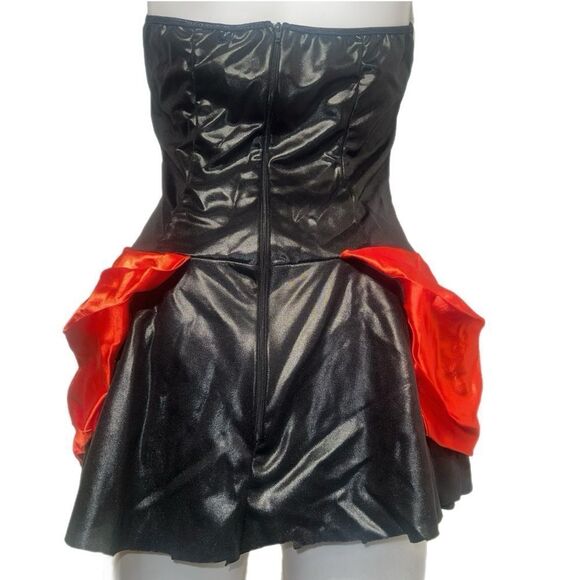 Vampire Corset Mini Dress Costume (M) - Picture 7 of 10